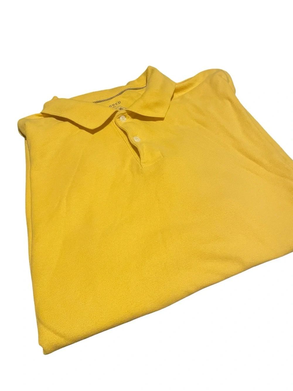 Saddlebred Men’s Yellow Pique Polo